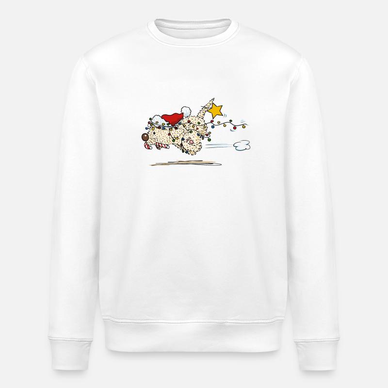 Lichterkette2 2 - Stanley/Stella Unisex Bio-Sweatshirt ROLLER - Weiß