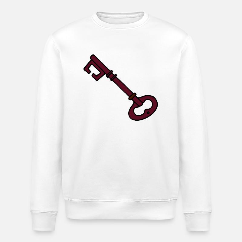 key - Sweat bio ROLLER Stanley/Stella Unisexe - blanc