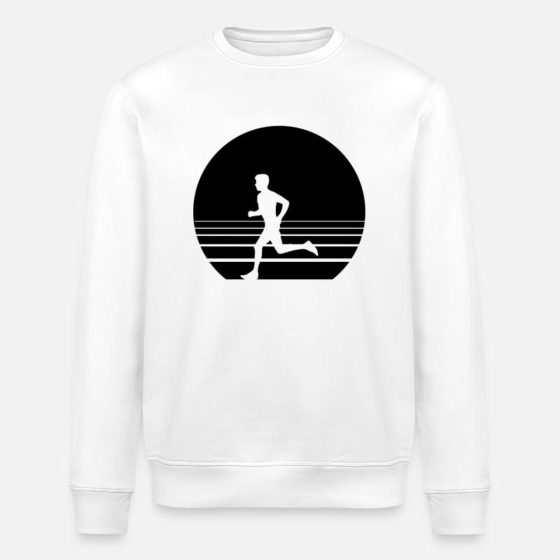 Runner Sundown - Stanley/Stella Unisex Bio-Sweatshirt ROLLER - Weiß