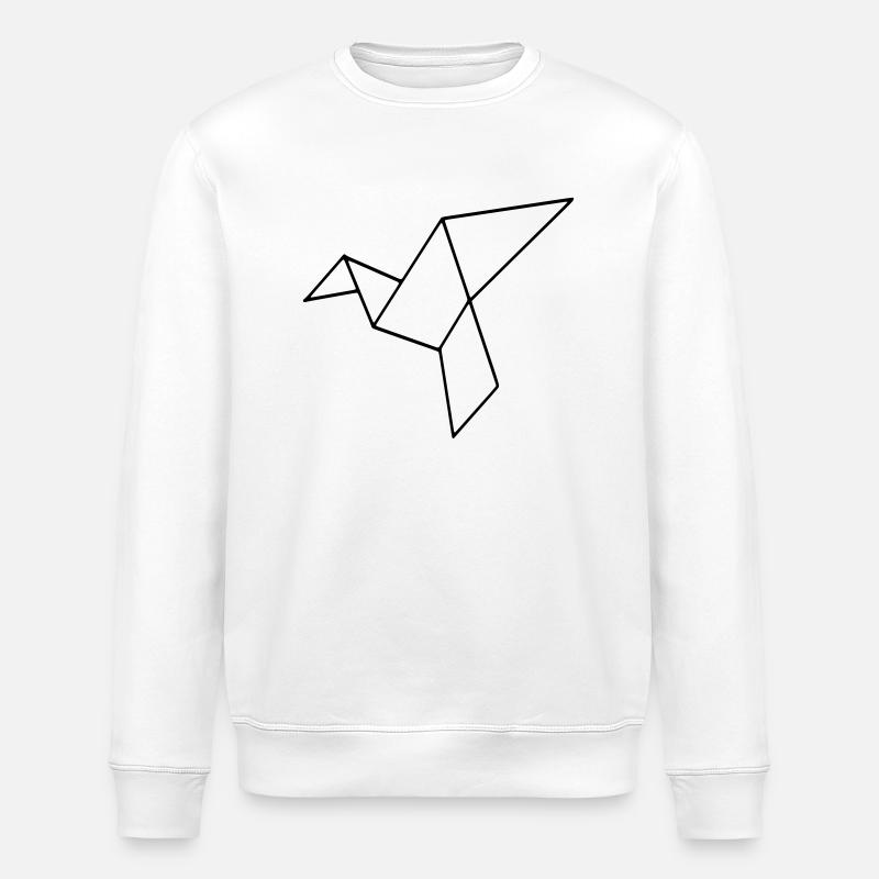 oiseau - Sweat bio ROLLER Stanley/Stella Unisexe - blanc