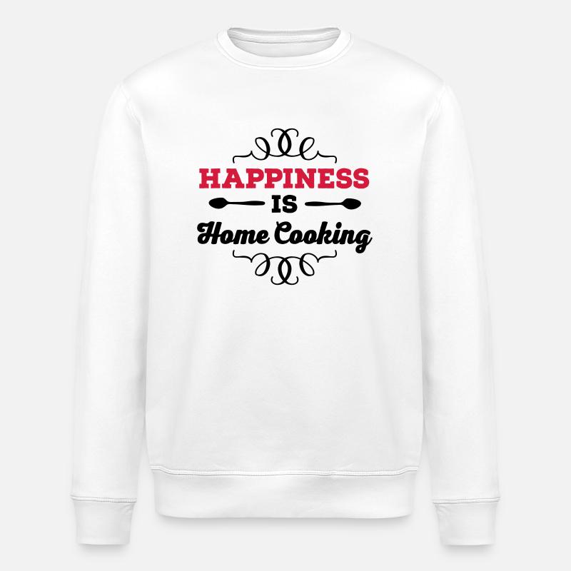 kochen - Stanley/Stella Unisex Bio-Sweatshirt ROLLER - Weiß