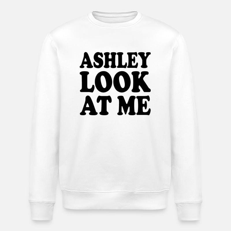 Ashley look at me - Stanley/Stella Unisex Bio-Sweatshirt ROLLER - Weiß