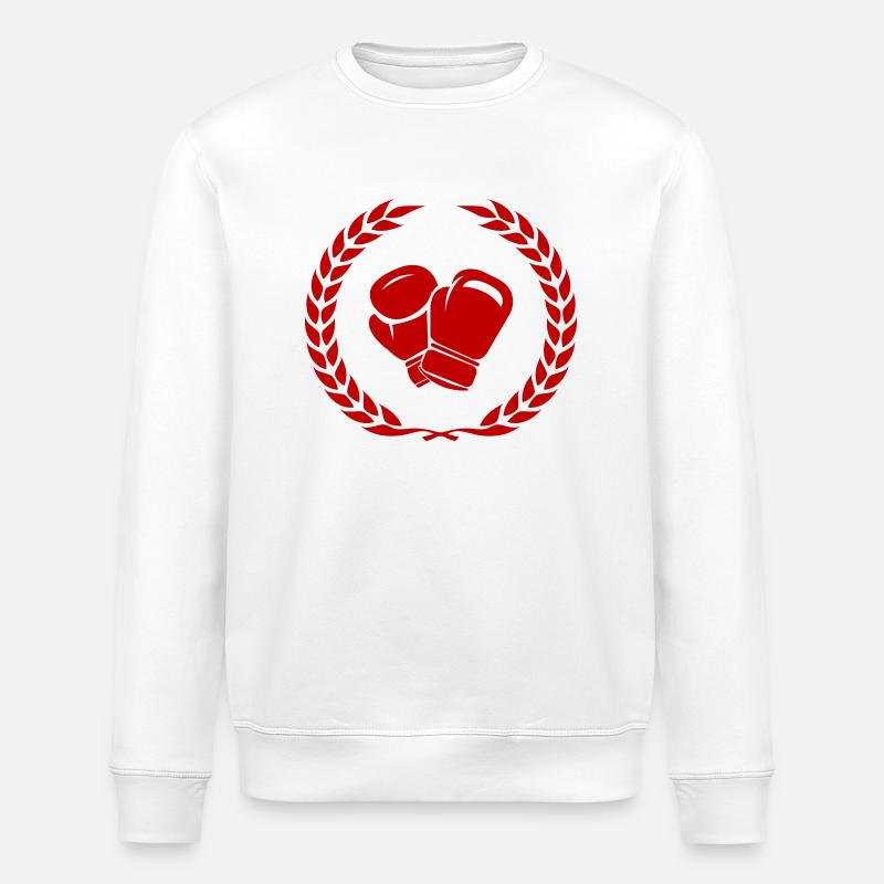 boxing - Stanley/Stella Unisex Bio-Sweatshirt ROLLER - Weiß