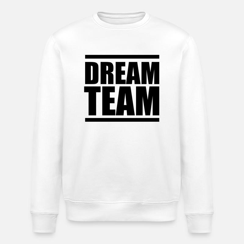 Équipe de rêve - Sweat bio ROLLER Stanley/Stella Unisexe - blanc