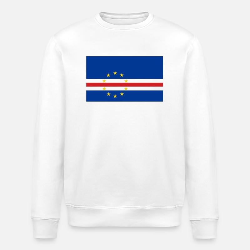 Kap Verde - Stanley/Stella Unisex Bio-Sweatshirt ROLLER - Weiß