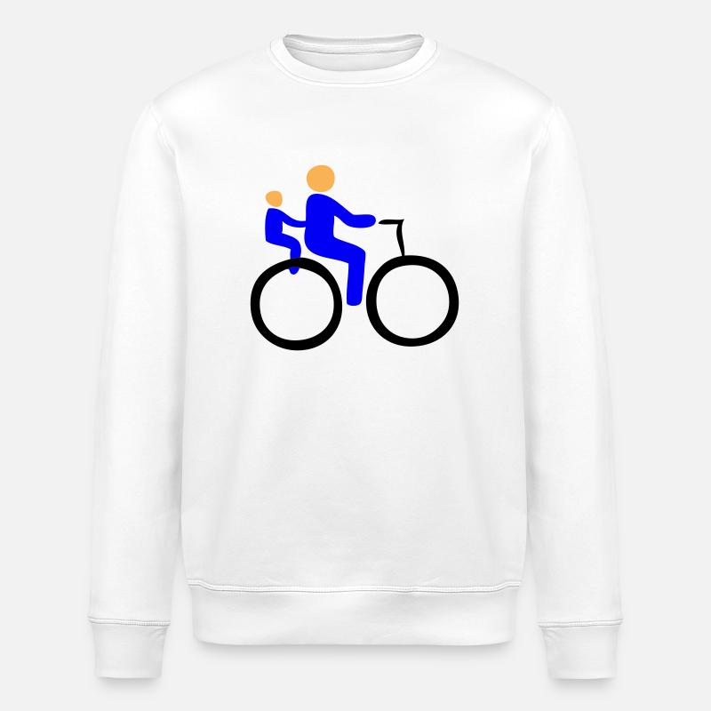 Rad - Stanley/Stella Unisex Bio-Sweatshirt ROLLER - Weiß