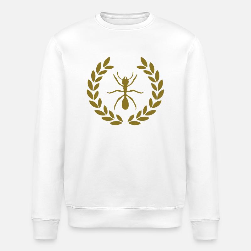 ant deluxe - Stanley/Stella Unisex Bio-Sweatshirt ROLLER - Weiß