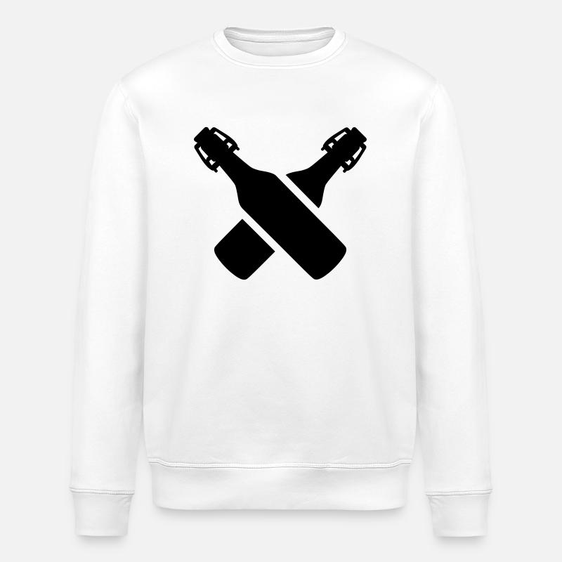 Bier - Stanley/Stella Unisex Bio-Sweatshirt ROLLER - Weiß