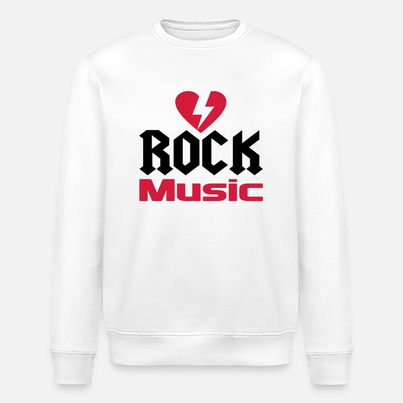 musique - Sweat bio ROLLER Stanley/Stella Unisexe - blanc
