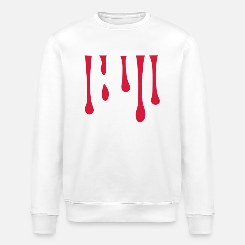 Sang - Sweat bio ROLLER Stanley/Stella Unisexe - blanc