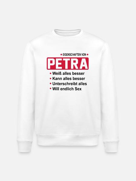 petra - Stanley/Stella Unisex Bio-Sweatshirt ROLLER - Weiß