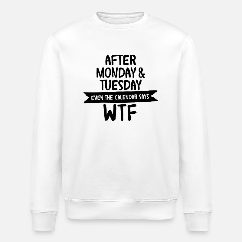 After Monday - Sweat bio ROLLER Stanley/Stella Unisexe - blanc