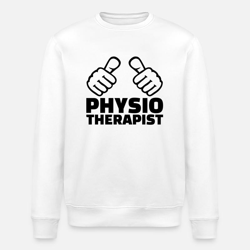 Physiotherapist - Sweat bio ROLLER Stanley/Stella Unisexe - blanc
