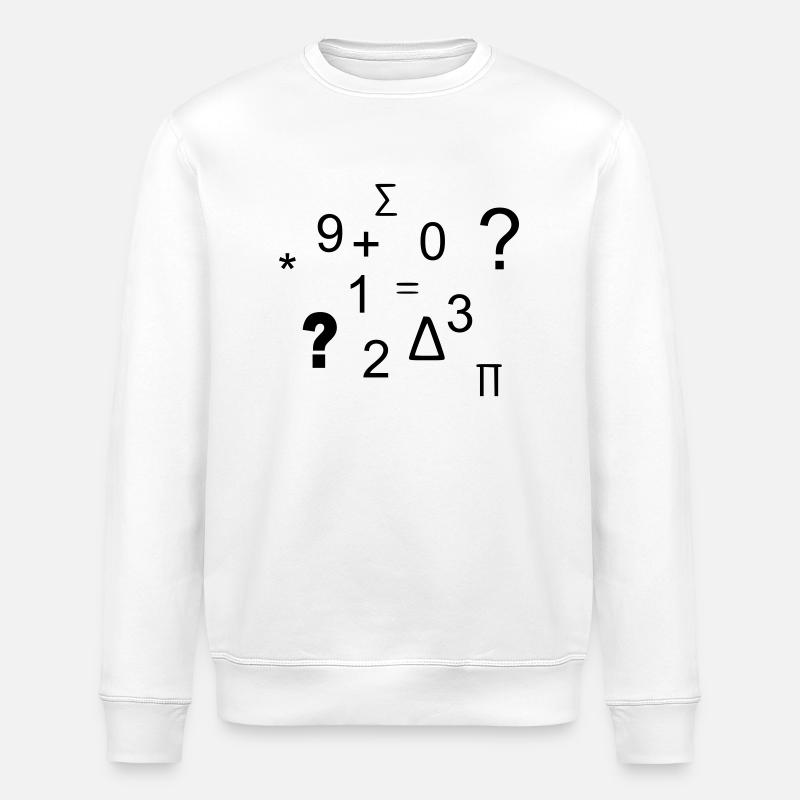 Zahlen - Stanley/Stella Unisex Bio-Sweatshirt ROLLER - Weiß