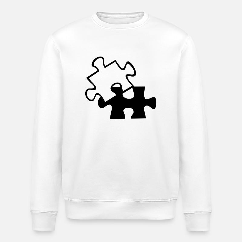 Wrong Part einfarbig - Stanley/Stella Unisex Bio-Sweatshirt ROLLER - Weiß