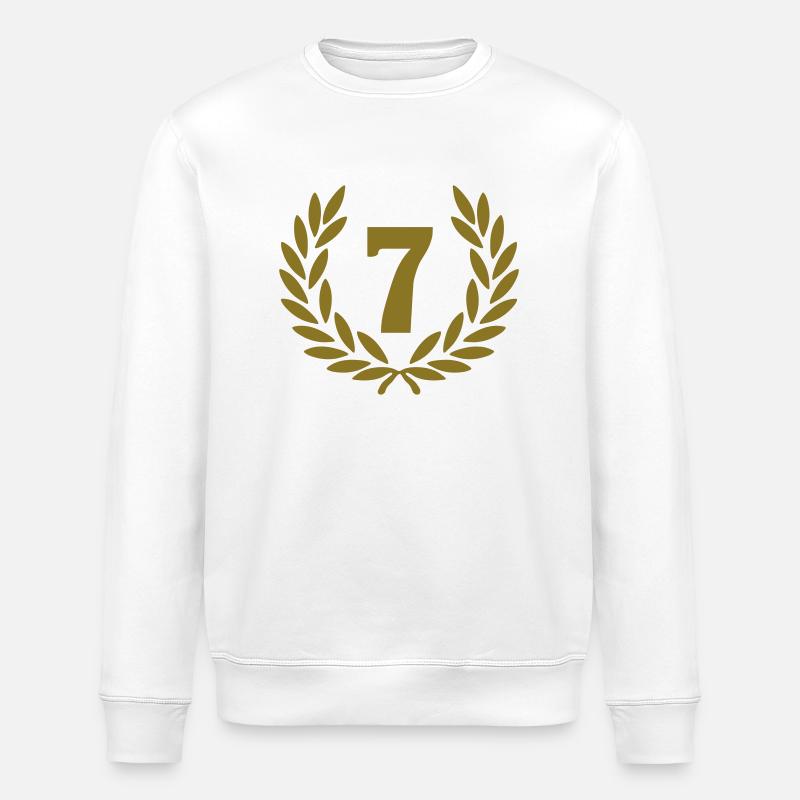 7_corona_premio_2 - Stanley/Stella Unisex Bio-Sweatshirt ROLLER - Weiß