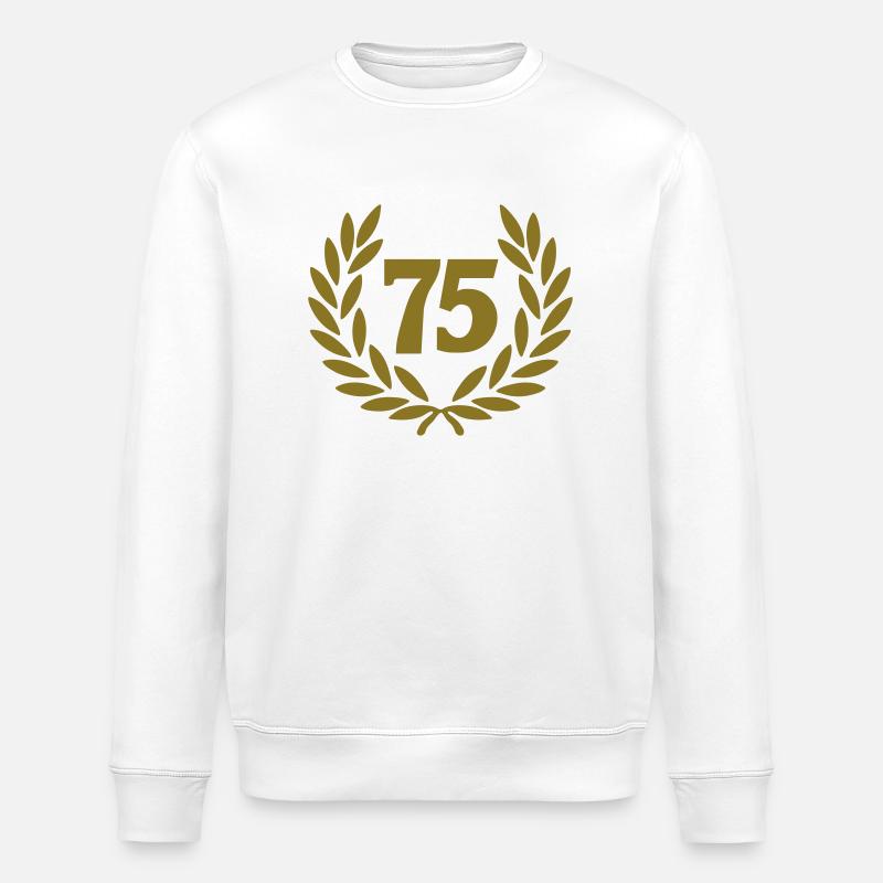 75_corona_premio_2 - Stanley/Stella Unisex Bio-Sweatshirt ROLLER - Weiß