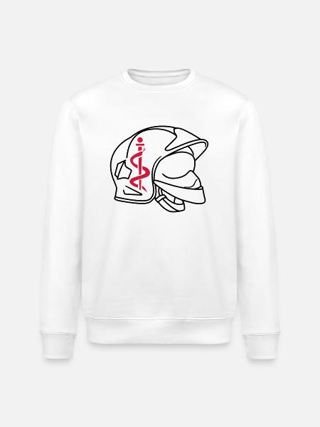 ISP pompier - Stanley/Stella Unisex Bio-Sweatshirt ROLLER - Weiß
