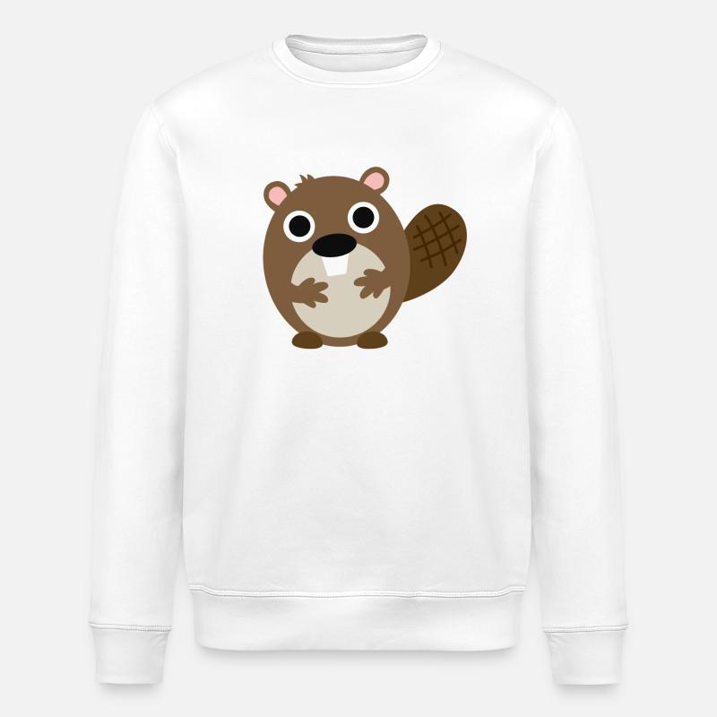 Biber - Stanley/Stella Unisex Bio-Sweatshirt ROLLER - Weiß