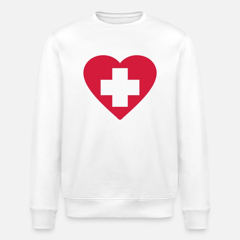 Medical__V075 - Stanley/Stella Unisex Bio-Sweatshirt ROLLER - Weiß