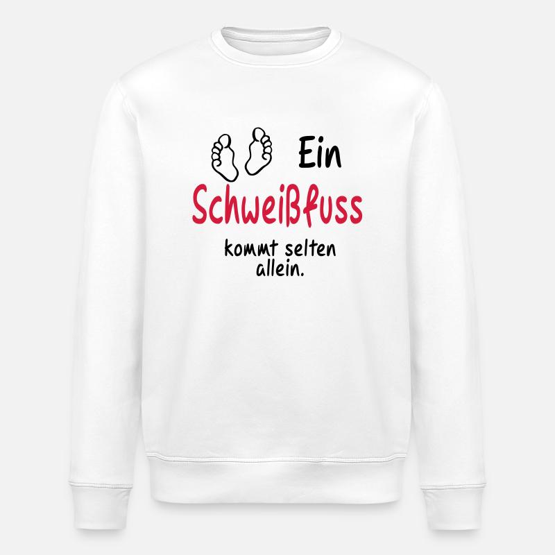 schweissfuesse - Stanley/Stella ROLLER Unisex Organic Sweatshirt - white