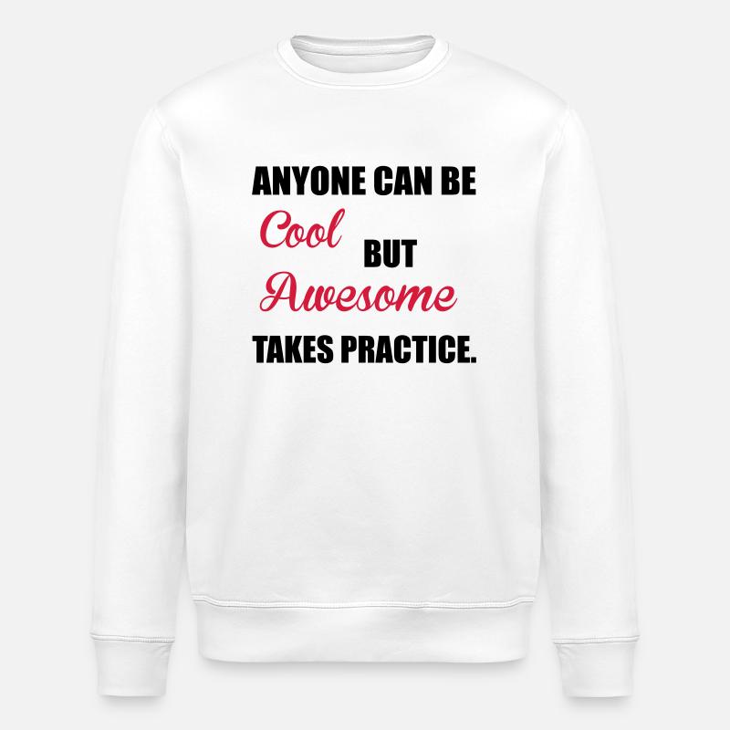 Awesome - Sweat bio ROLLER Stanley/Stella Unisexe - blanc