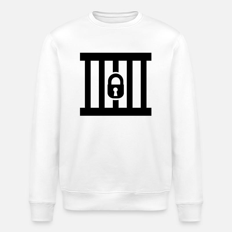 Gefängnis - Stanley/Stella Unisex Bio-Sweatshirt ROLLER - Weiß