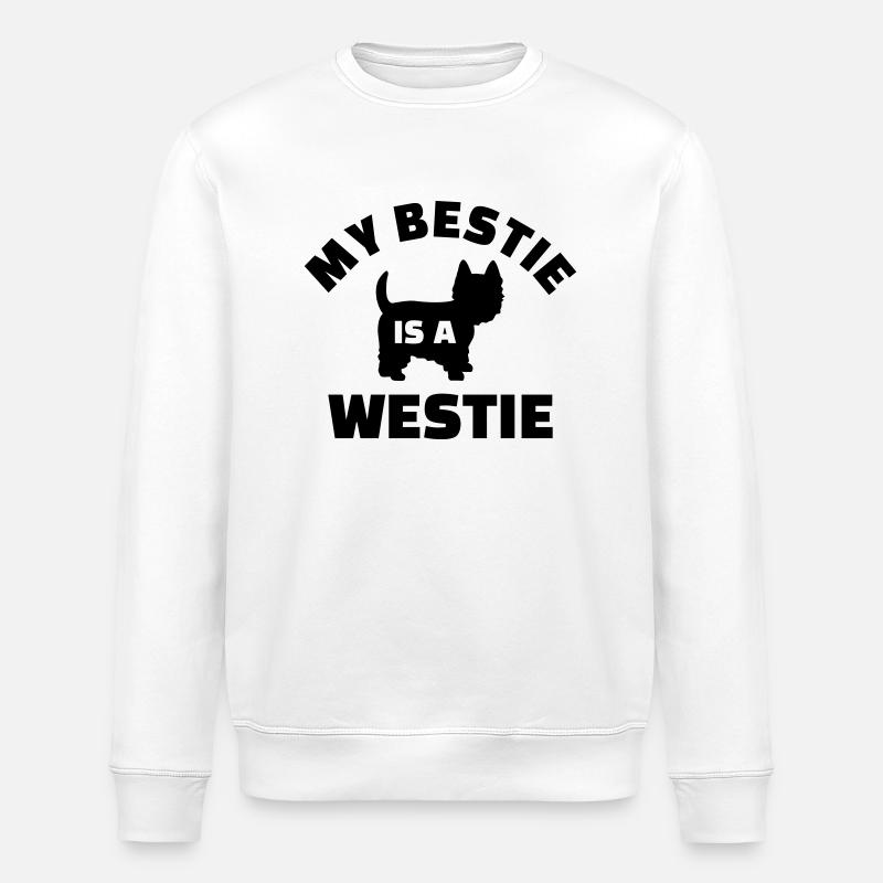 Westie - Sweat bio ROLLER Stanley/Stella Unisexe - blanc
