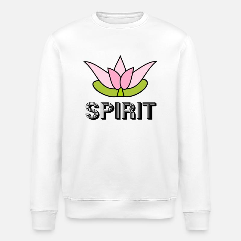SPIRIT - Stanley/Stella Unisex Bio-Sweatshirt ROLLER - Weiß