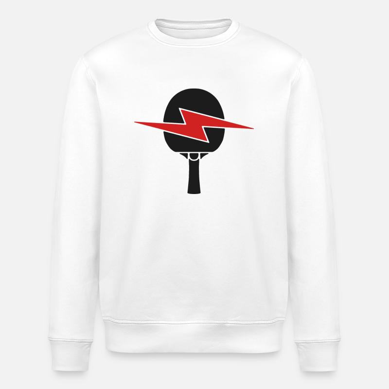 Tischtennisschläger - Stanley/Stella Unisex Bio-Sweatshirt ROLLER - Weiß