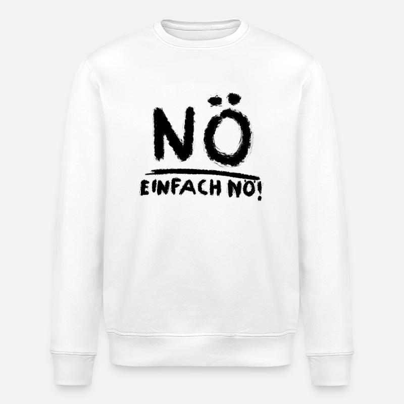 NÖ - Stanley/Stella Unisex Bio-Sweatshirt ROLLER - Weiß