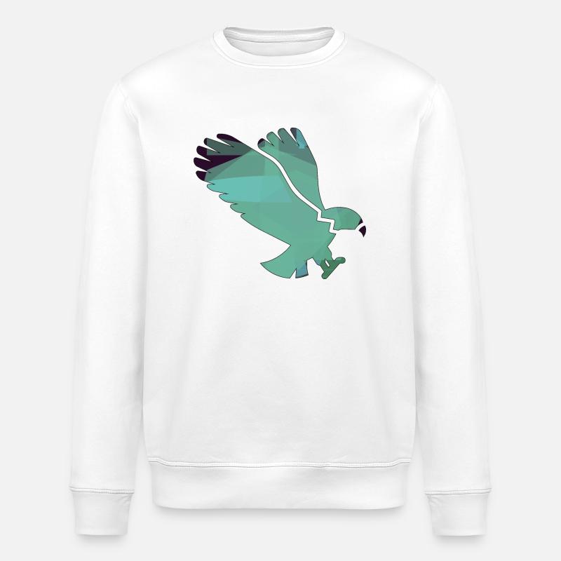 Adler - Stanley/Stella Unisex Bio-Sweatshirt ROLLER - Weiß