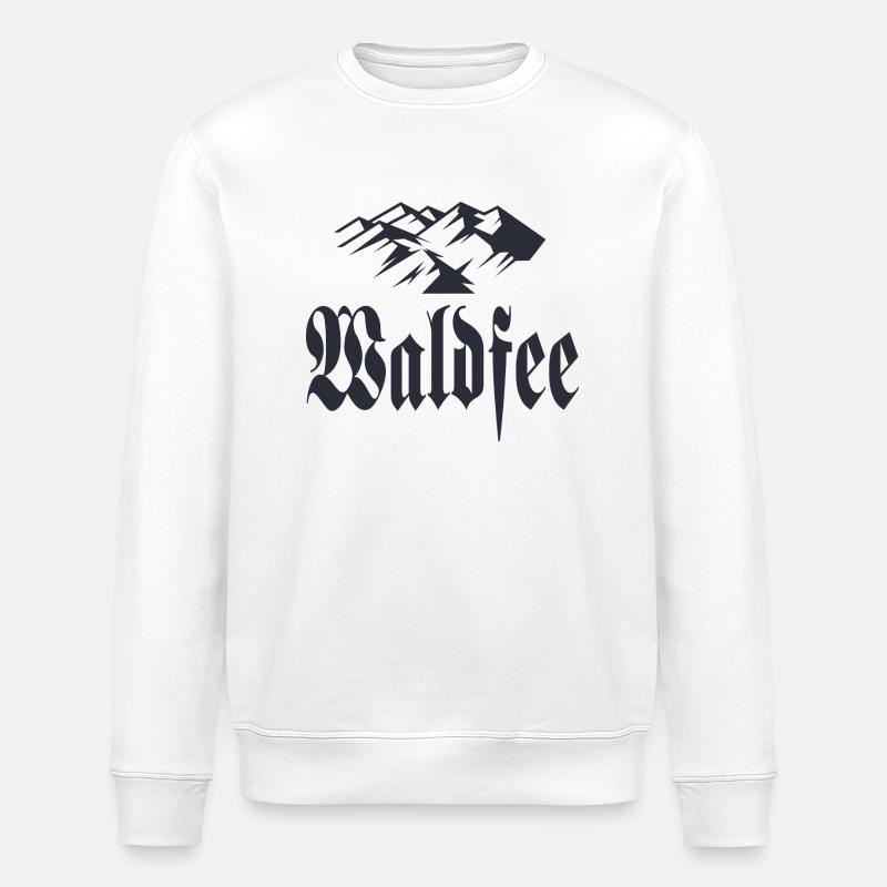 Waldfee - Stanley/Stella Unisex Bio-Sweatshirt ROLLER - Weiß