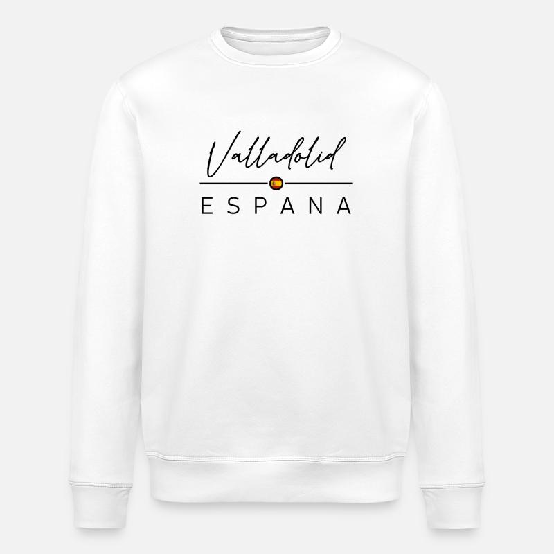 Espagne - Valladolid - Espagne - España - Sweat bio ROLLER Stanley/Stella Unisexe - blanc