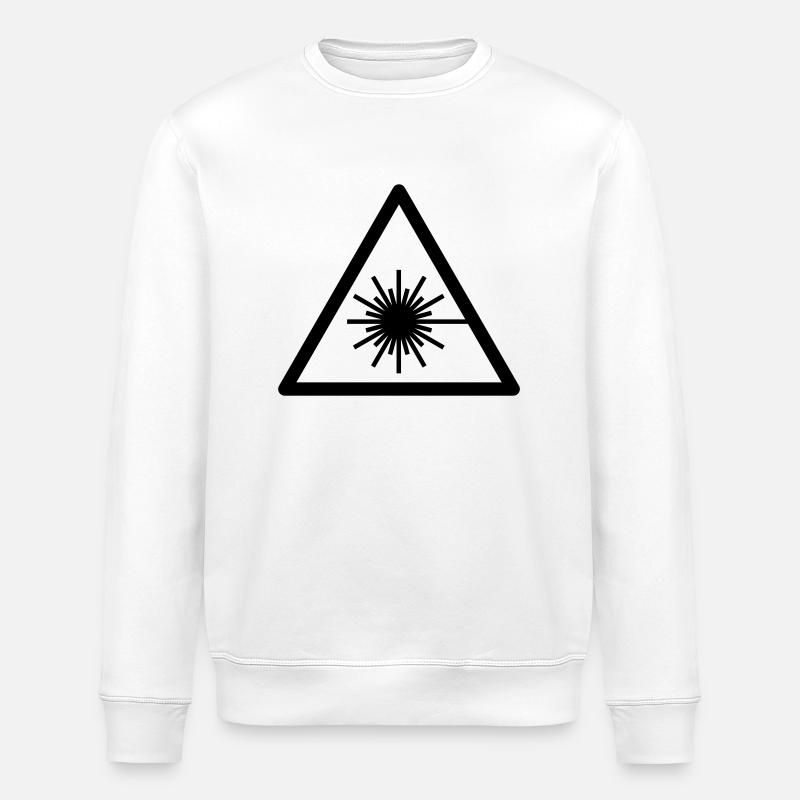 laser - Sweat bio ROLLER Stanley/Stella Unisexe - blanc