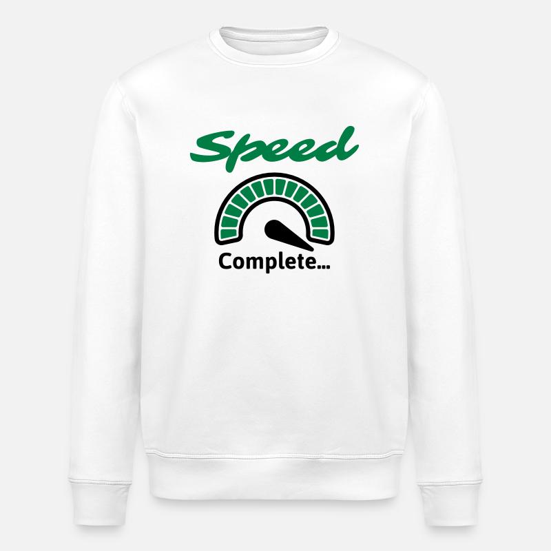 Vitesse complète ... - Sweat bio ROLLER Stanley/Stella Unisexe - blanc