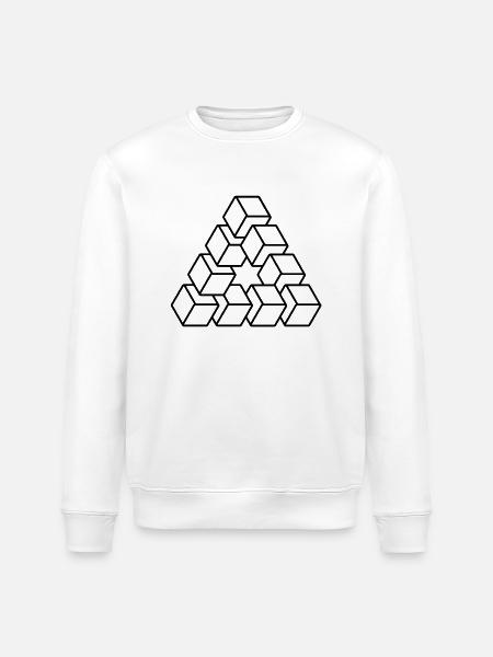 triangle - Sweat bio ROLLER Stanley/Stella Unisexe - blanc