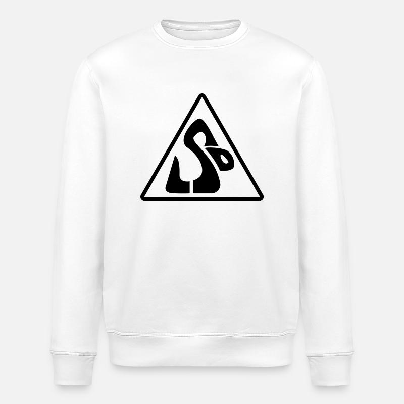 LSD Snake__V004 - Sweat bio ROLLER Stanley/Stella Unisexe - blanc