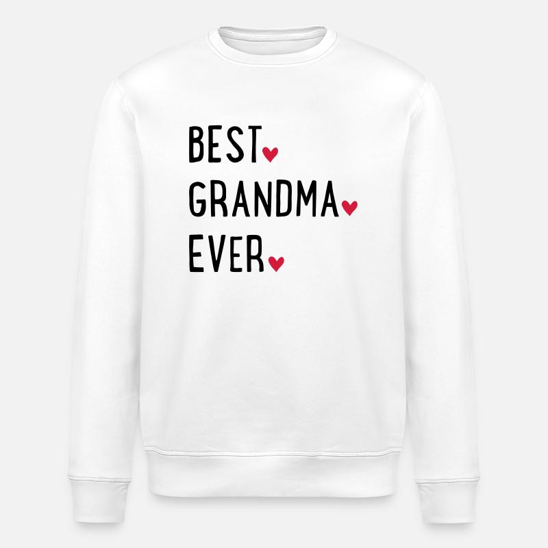 Grand-mère - Sweat bio ROLLER Stanley/Stella Unisexe - blanc