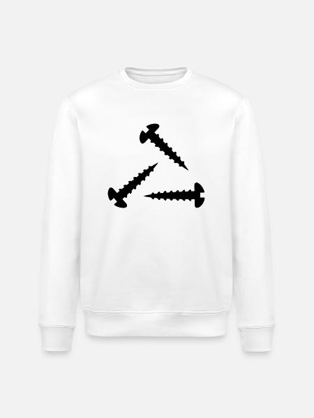 Vis - Sweat bio ROLLER Stanley/Stella Unisexe - blanc