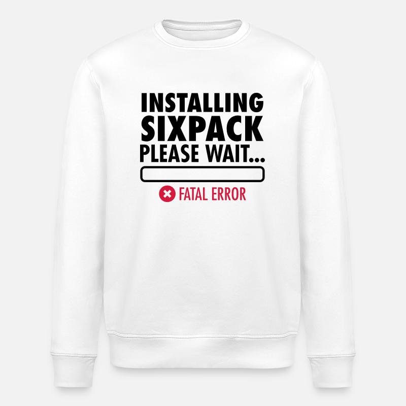 Installing Sixpack (Fatal Error) - Stanley/Stella Unisex Bio-Sweatshirt ROLLER - Weiß