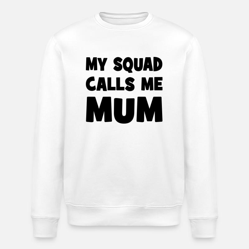 maman - Sweat bio ROLLER Stanley/Stella Unisexe - blanc