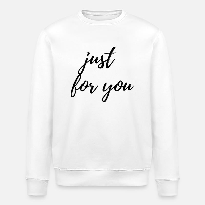 Just for you - Sweat bio ROLLER Stanley/Stella Unisexe - blanc