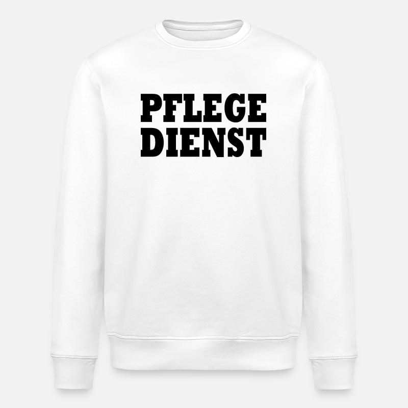 Pflegedienst - Stanley/Stella Unisex Bio-Sweatshirt ROLLER - Weiß