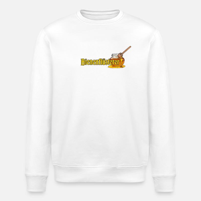 Chuchoteur d’abeilles // Illustration - Sweat bio ROLLER Stanley/Stella Unisexe - blanc
