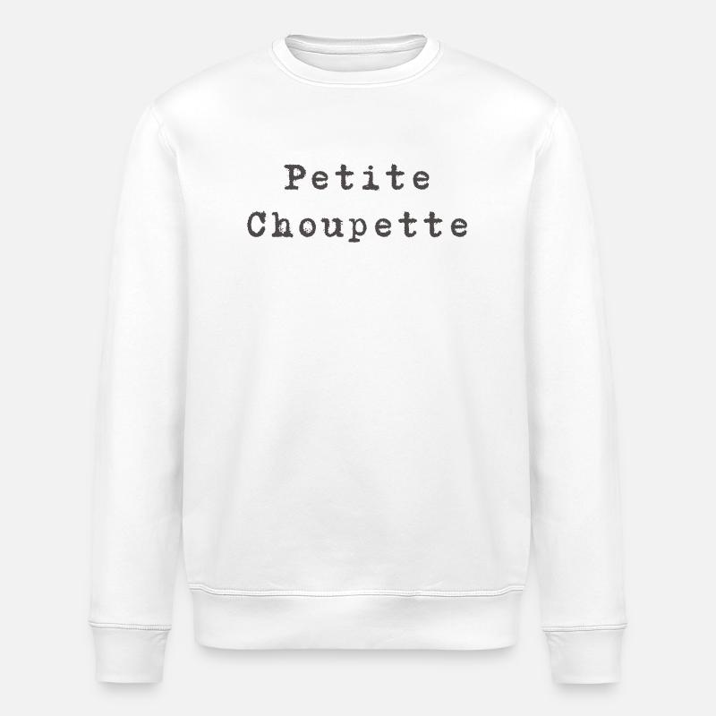 Kleine Choupette - Stanley/Stella Unisex Bio-Sweatshirt ROLLER - Weiß