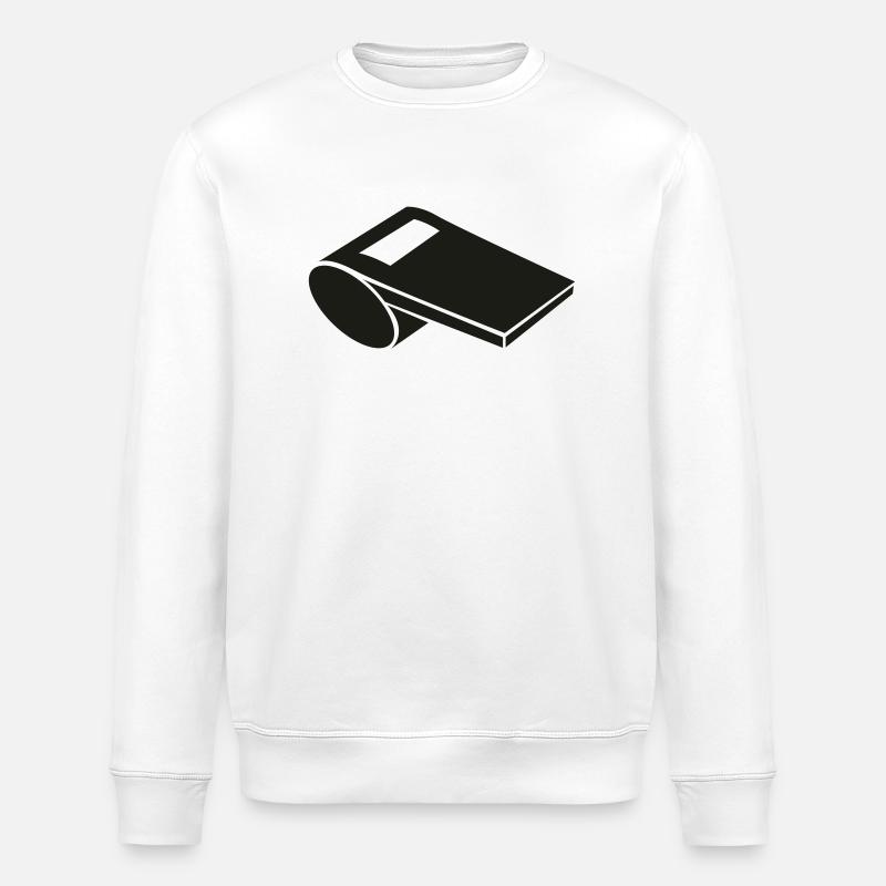 Pfeife - Stanley/Stella Unisex Bio-Sweatshirt ROLLER - Weiß
