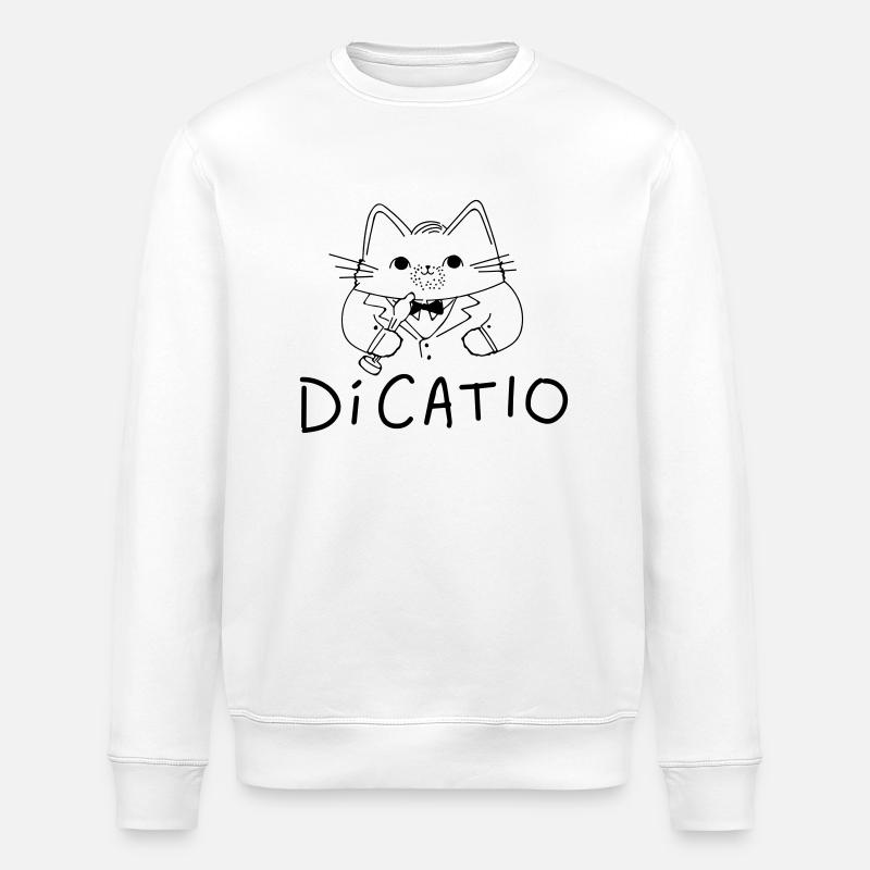 DiCatio - Stanley/Stella ROLLER Unisex Organic Sweatshirt - white