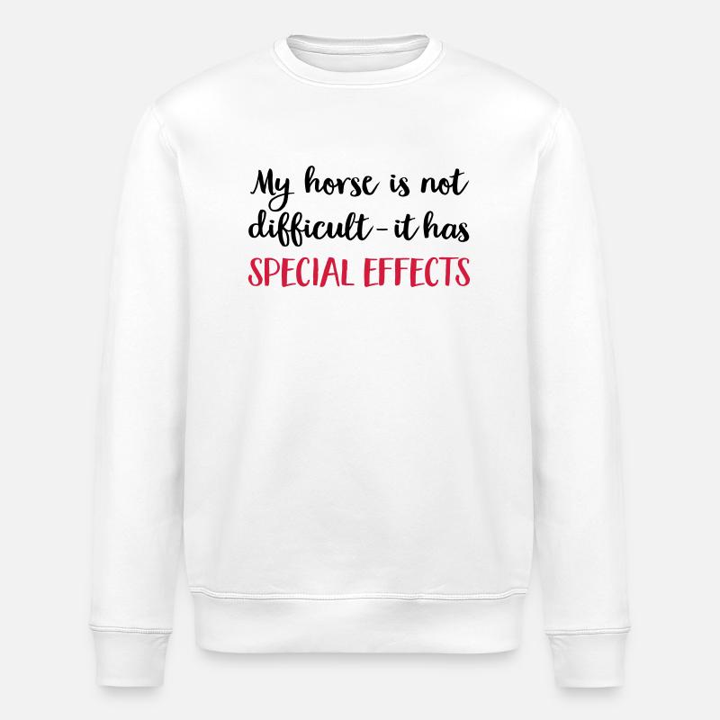 specialeffects - Stanley/Stella ROLLER Unisex Organic Sweatshirt - white