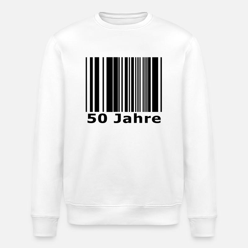 50 - Stanley/Stella Unisex Bio-Sweatshirt ROLLER - Weiß